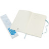 Блокнот MOLESKINE Classic Soft Pocket, линейка, голубой QP611B35